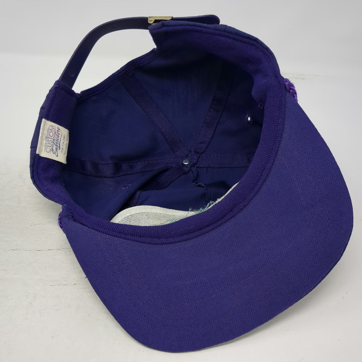 Purple Trucker Hat One Size Community True Value 40th Anniversary Golf Rope Brim