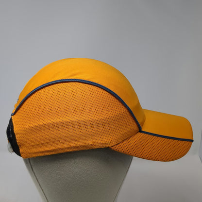 Brooks Baseball Cap Yellow One Size Performance Mesh Side Panels Adjustable Hat