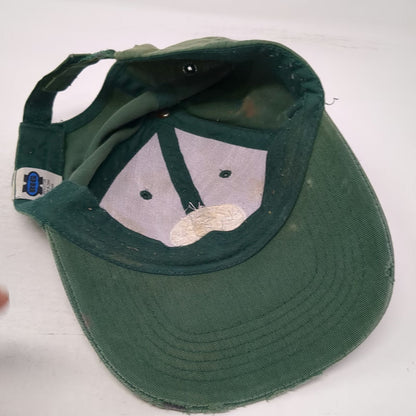 BIG Baseball Cap Green OSFM White Pine Forest Engineers Adjustable Cotton Hat