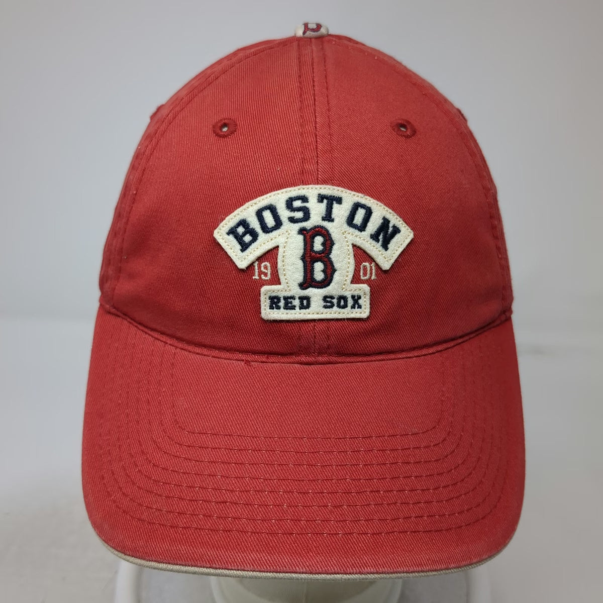 Drew Pearson Boston Red Sox MLB Baseball Cap One Size Strapback Hat Red Patch