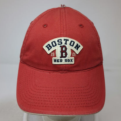 Drew Pearson Boston Red Sox MLB Baseball Cap One Size Strapback Hat Red Patch