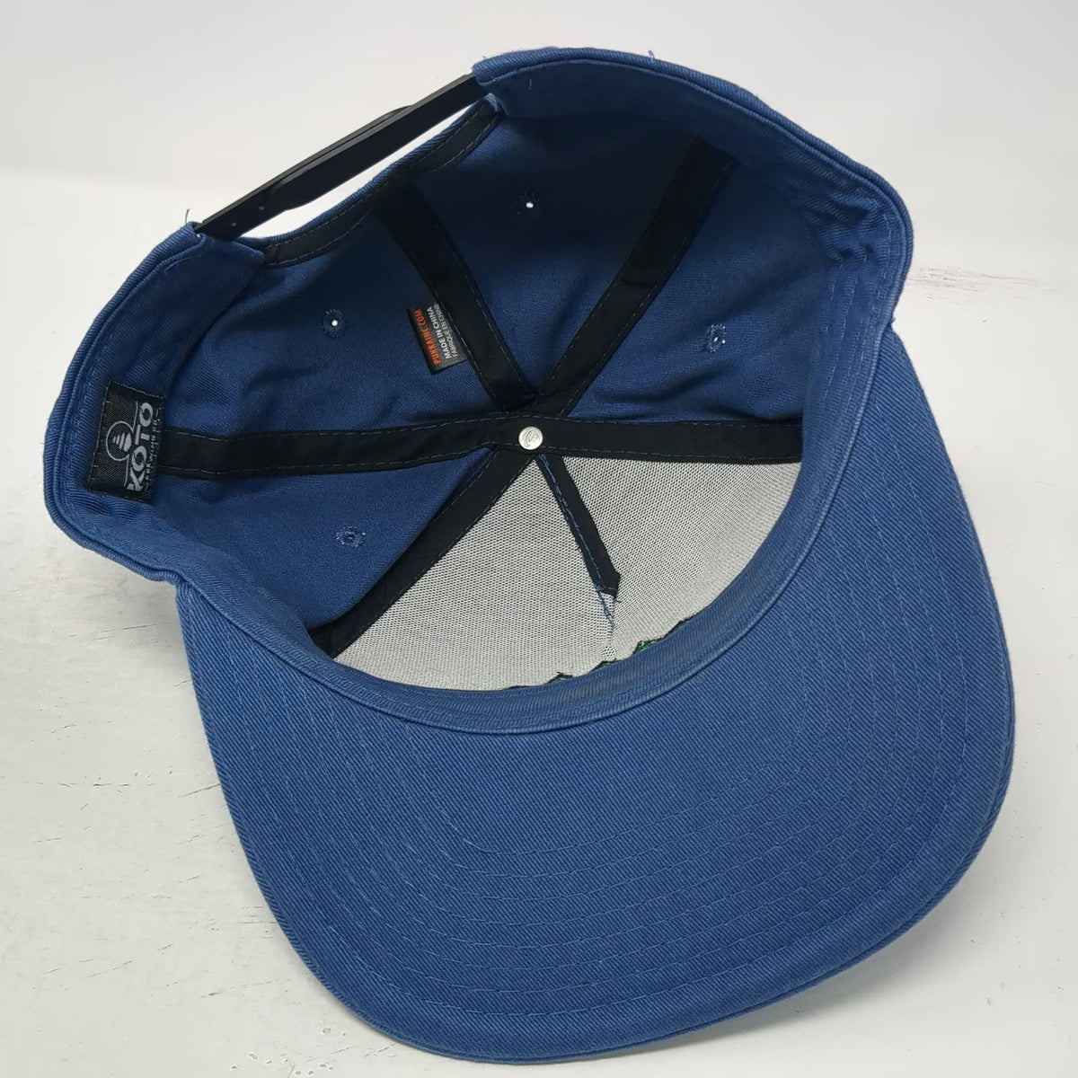Pukka 5 Panel Blue OSFM Koto Brewing Co Mountains Cotton Snapback Hat Twin Falls