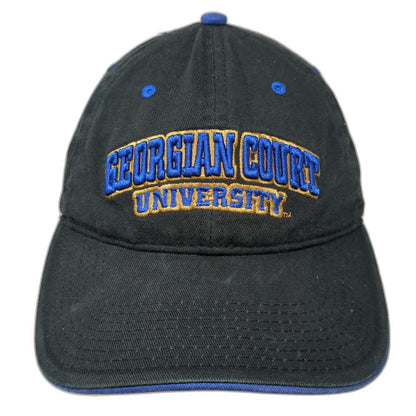 The Game Georgian Court University NCAA Hat Black One Size Slideback Embroidery