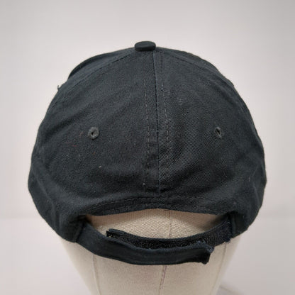 Riviera Maya 1970 Mexico Strapback Hat Black One Size Adjustable Caribbean Side