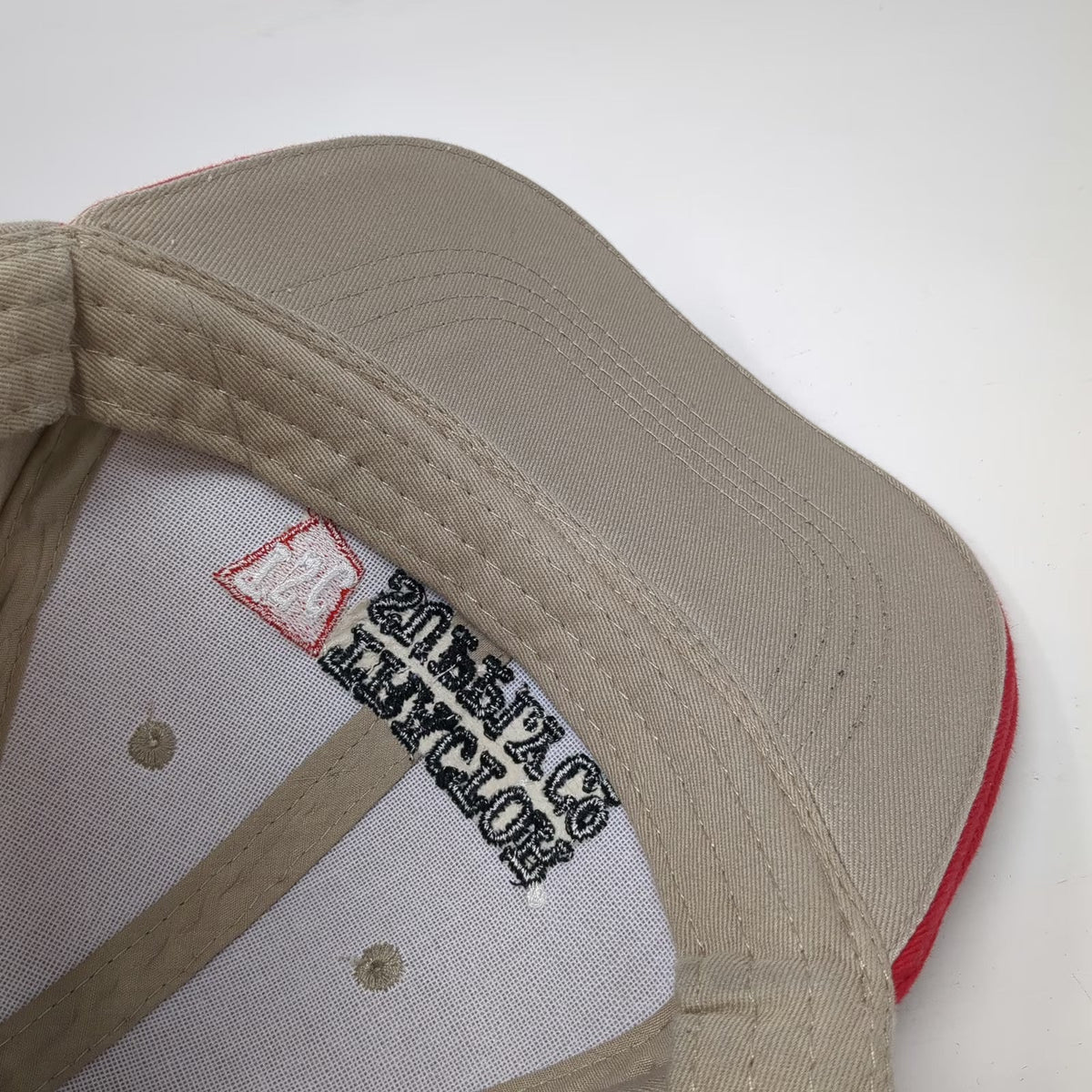 Tractor Supply Co Baseball Cap Beige One Size Since 1938 Slideback Hat Cotton