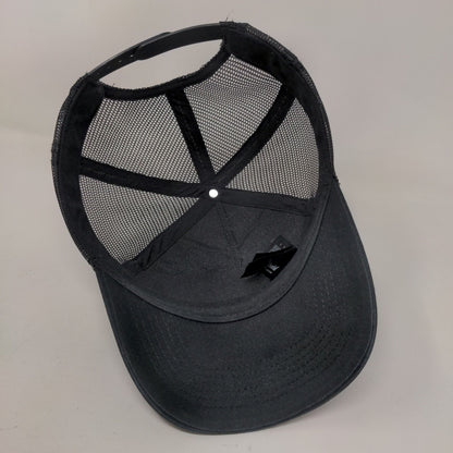 PG Fine Wines Snapback Mesh Back Trucker Hat Black One Size Beechfield