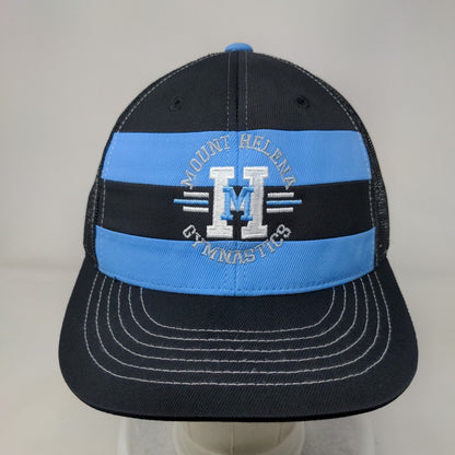 Mount Helena Gymnastics Snapback Trucker Hat Black OS Adjustable Richardson