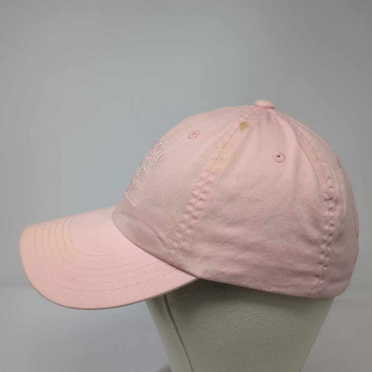 Port Authority Baseball Cap Pink One Size Marlton Chiefs Football Slideback Hat