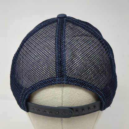 McDonald's Snapback Mesh Back Trucker Hat Blue One Size Employee Uniform