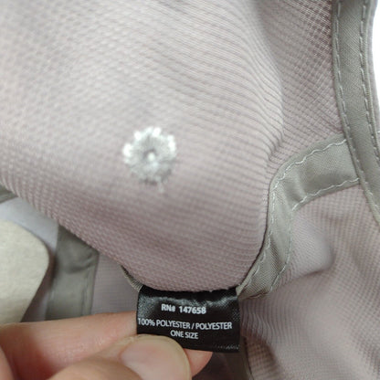 Cove Club Strapback Hat Gray OSFA Sun Protection SPF 50 Pukka W/Tags