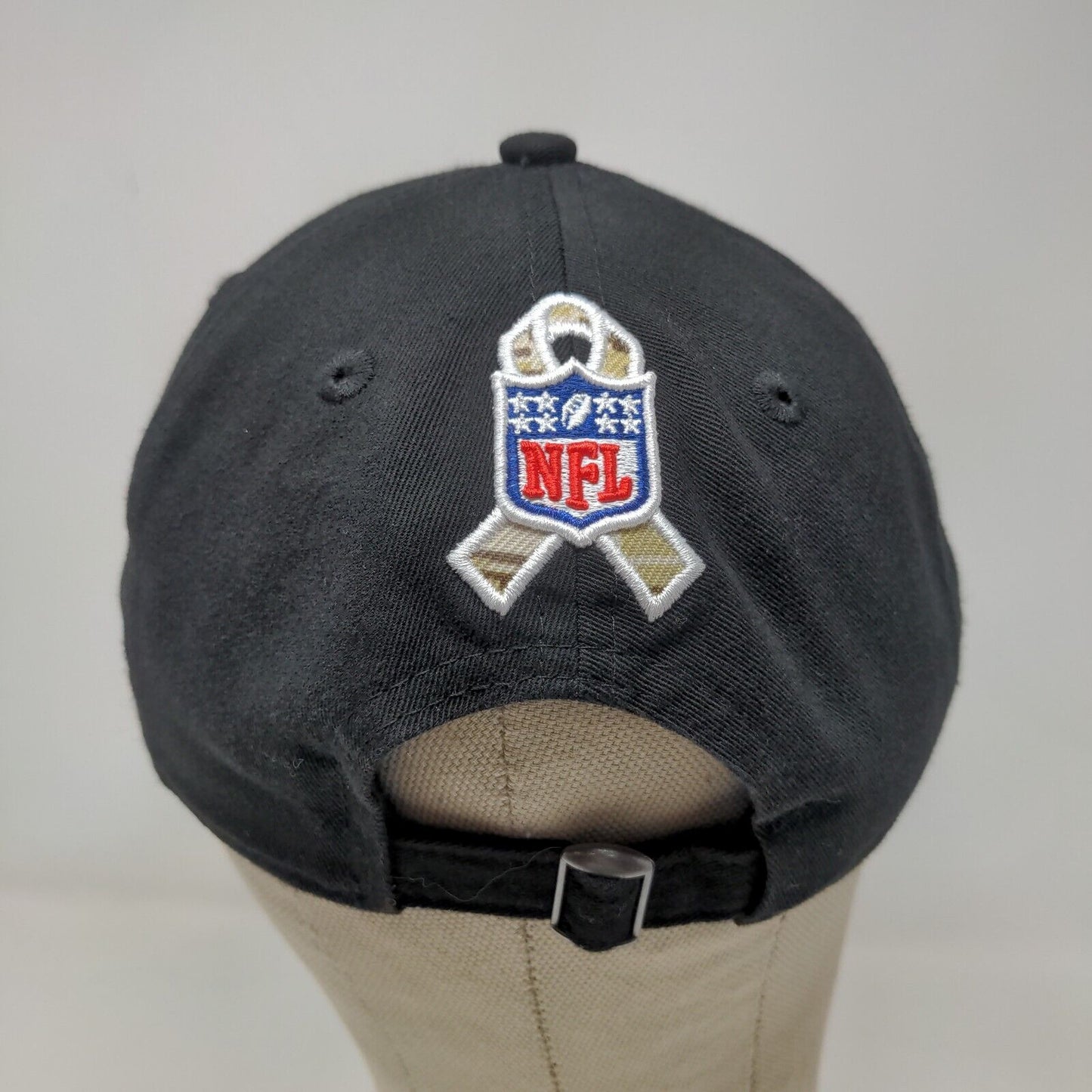 New Era Men's Slideback Hat Black OSFM Embroidered Indianapolis Colts Logo