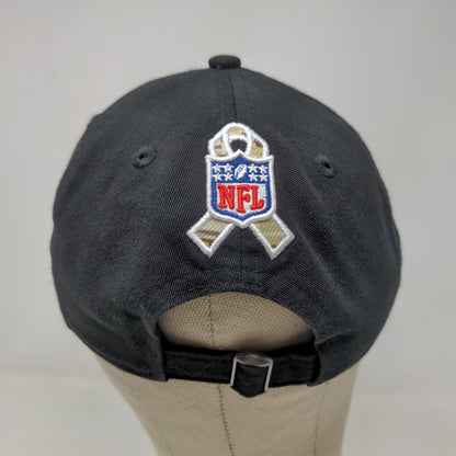 New Era Men's Slideback Hat Black OSFM Embroidered Indianapolis Colts Logo