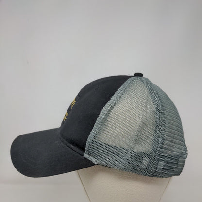 Jack Daniel's Tennessee Honey Strapback Mesh Back Trucker Hat Black OSFA