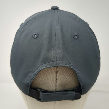 Eddie Bauer Baseball Cap Gray One Size Strapback Embroidered Logo Polyester Hat