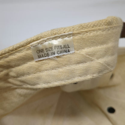 ASARCO Mincom Project Sigma Baseball Cap Beige One Size Slideback Strapback Hat