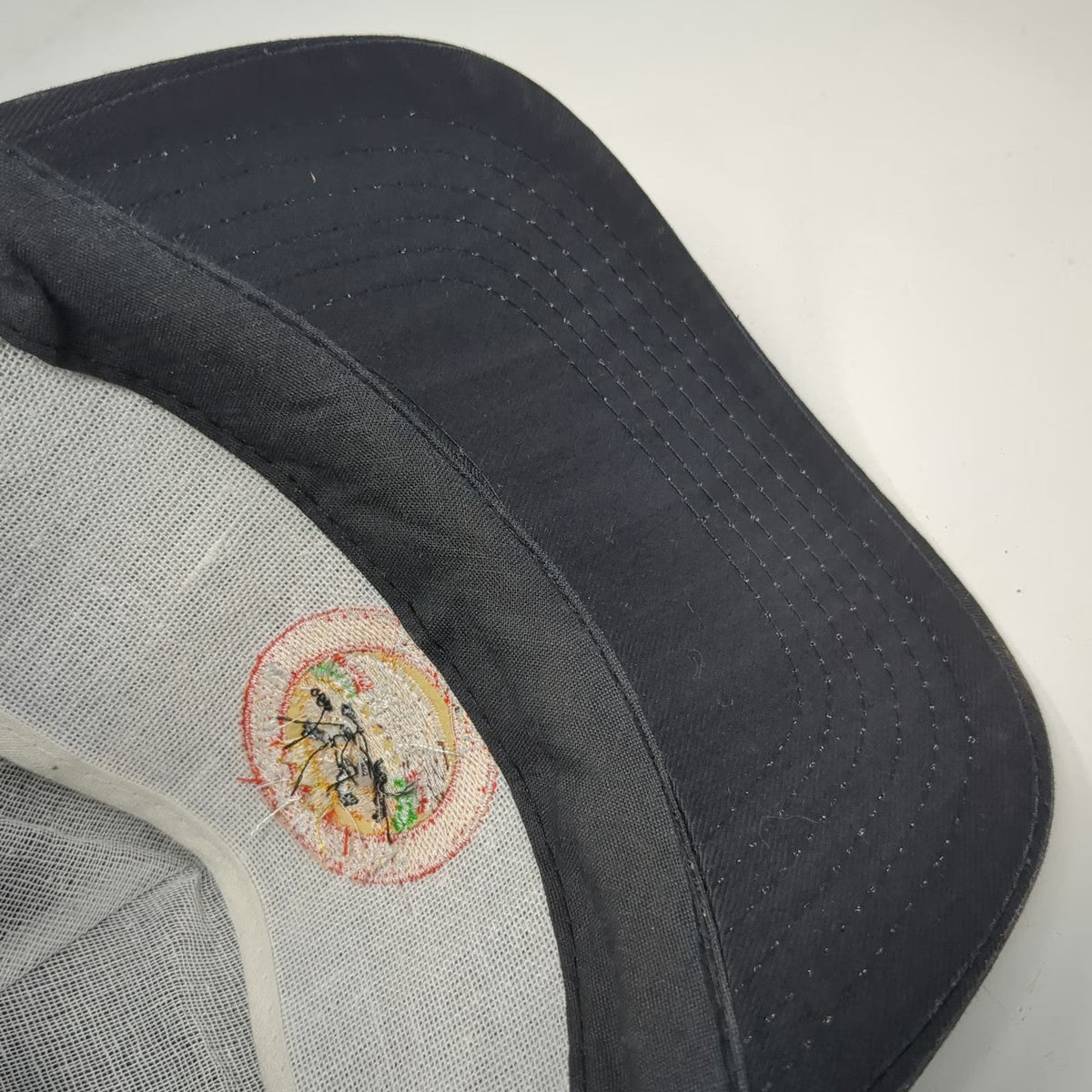 Burger King Whopper Warrior BK Crew Black 5 Panel One Size Snapback Hat Logo
