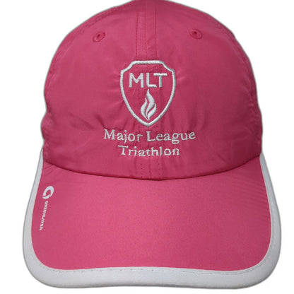Greenlayer Baseball Cap Pink One Size Major League Triathlon MLT Performance Hat