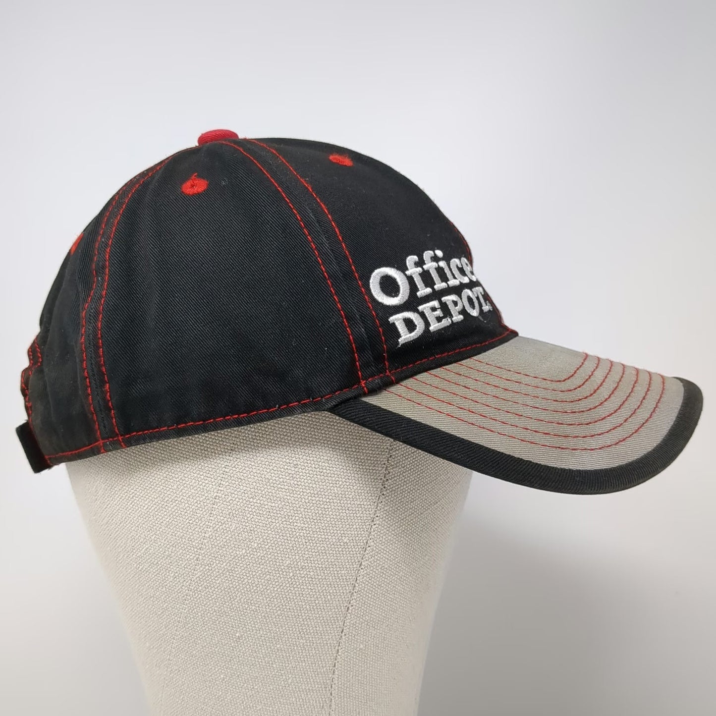 VF Imagewear Tony Stewart Office Depot NASCAR Baseball Cap Black Gray One Size