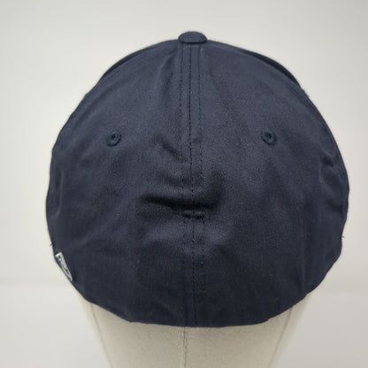 MYB Fitted Hat Blue 8 Embroidered Letters Flexfit Pacific Headwear