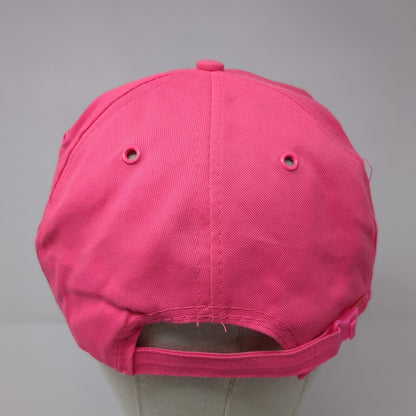Grant Wood Specialties Slideback Hat Pink OS Adjustable Embroidered Rope San Sun
