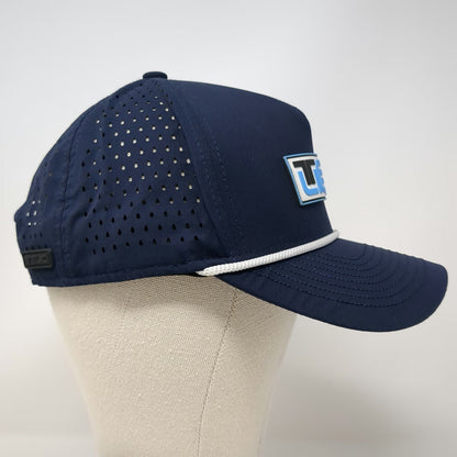 Telic Trucker Hat Blue One Size Boise Footwear Perforated Rope Snapback Patch