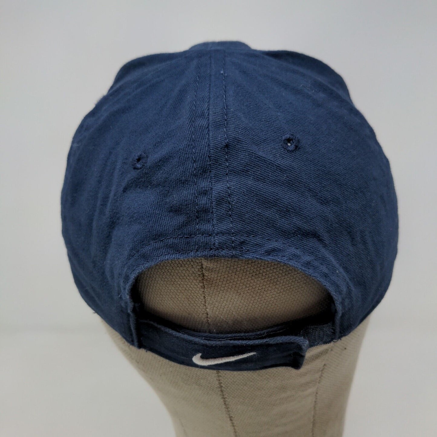 Nike Boy's Strapback Hat Blue Size 4-7 Embroidered Swoosh Logo Adjustable