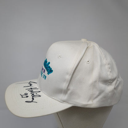 Joey Holiday 1999 Tour Nashville TN Snapback Hat White OS Adjustable Autographed