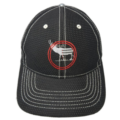Ahead Baseball Cap Black One Size Dead-On Archery Idaho Contrast Stitching Hat
