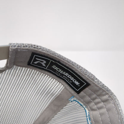 Sandy McLeod Memorial Spurs & Spikes Trucker Hat Blue M/L Mesh Back