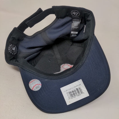 Boston Red Sox Strapback Hat Blue OSFA Embroidered Logo '47 Brand MLB