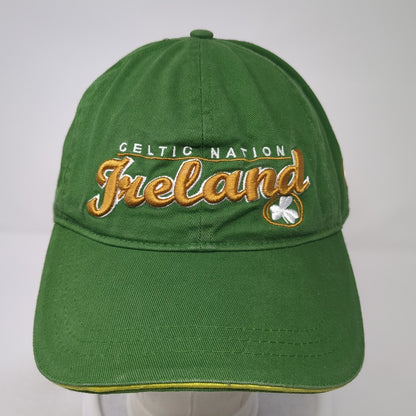 Celtic Nation Ireland Slideback Hat Green One Size Adjustable Lansdowne