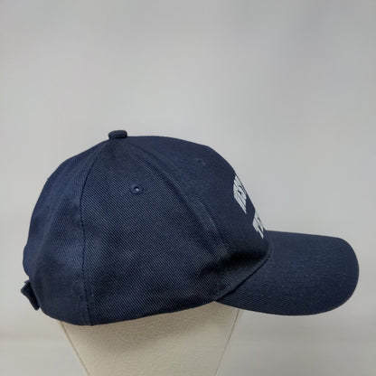 West Orange Tennis Strapback Hat Blue OSFA Adjustable 6 Panel VKM