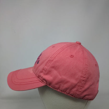 Stone Mountain Park Strapback Hat Pink OS Adjustable Embroidered Jacobson Hat