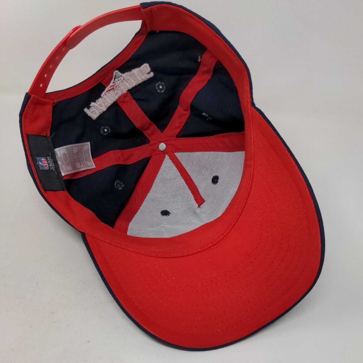 NFL Team Apparel Boy's Snapback Hat Blue OSFM Embroidered New England Patriots