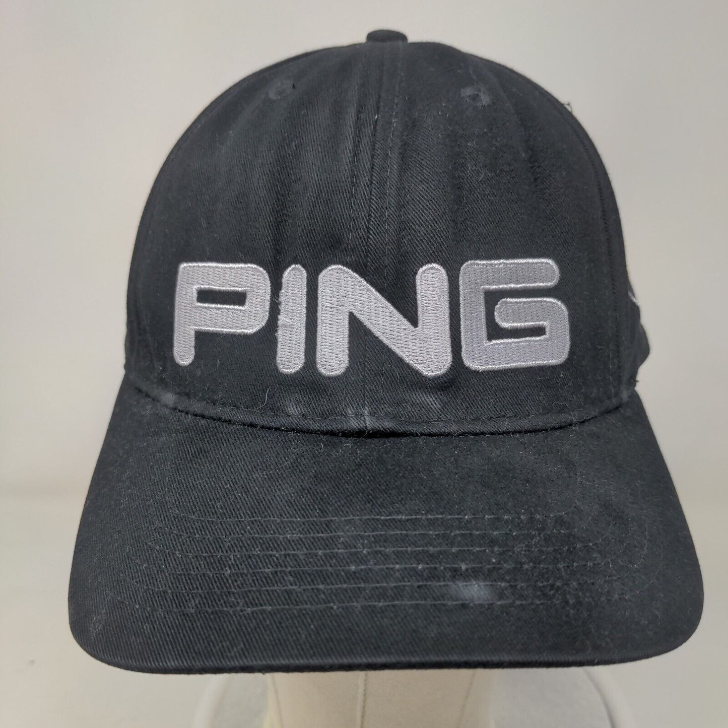Ping Tisi Driver Slideback Hat Black OSFA Embroidered Adjustable Outdoor