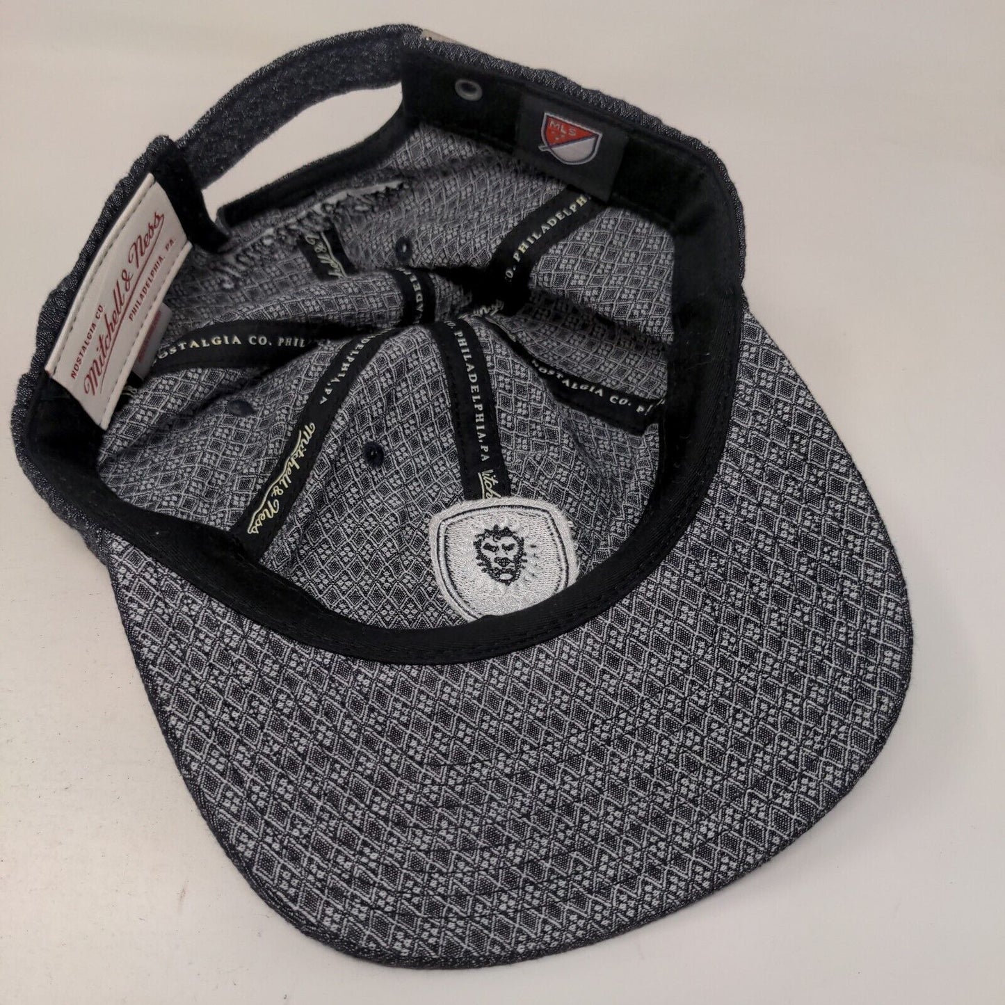 Orlando City Sliudeback Hat Multicolor One Size Adjustable Mitchell & Ness MLS