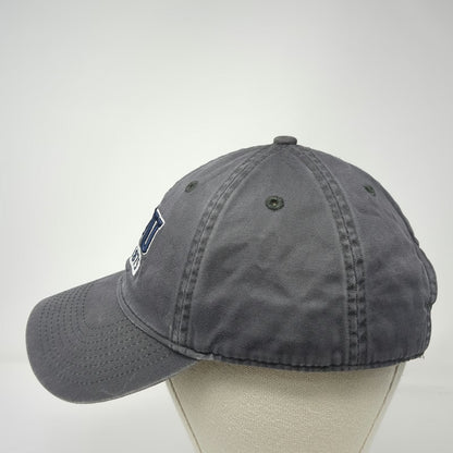 Legacy BYU Cougars NCAA Hat Gray Blue White One Size Slideback 1875 Embroidered
