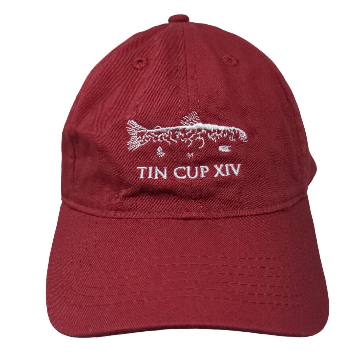 Tin Cup XIV Natives 2015 Slideback Hat Red One Size Embroidered Legendary
