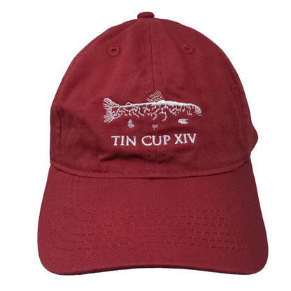 Tin Cup XIV Natives 2015 Slideback Hat Red One Size Embroidered Legendary