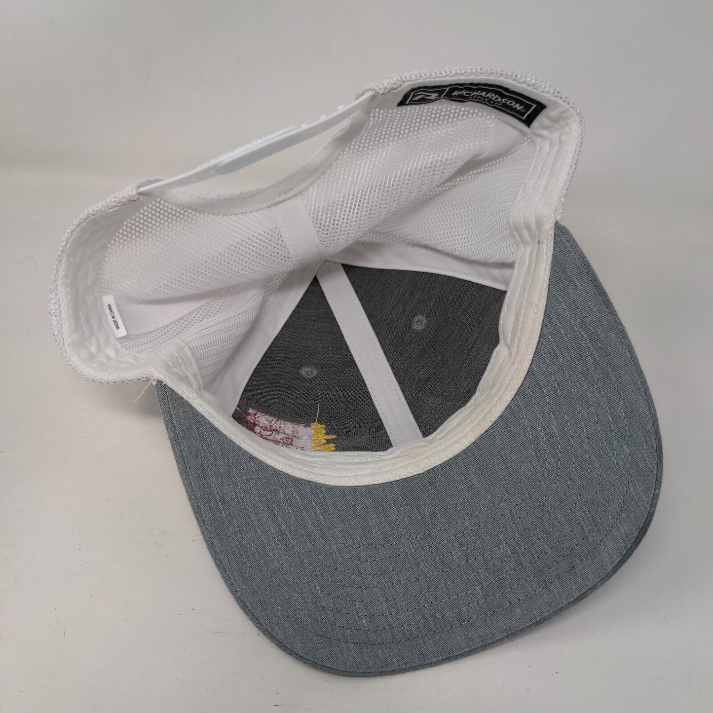 Callahan Tire And Lube Snapback Trucker Hat Gray One Size Colorblock