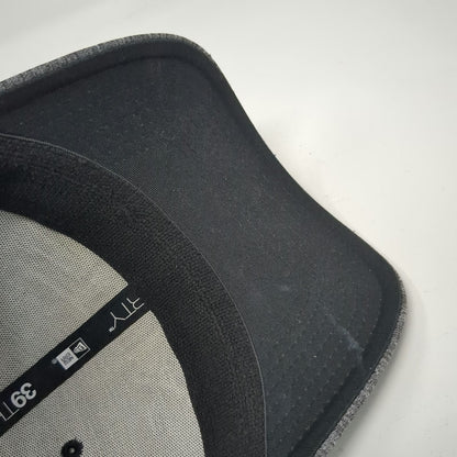 Chicago White Sox MLB New Era Baseball Cap Gray M 39THIRTY Stretch Fit Mesh Hat