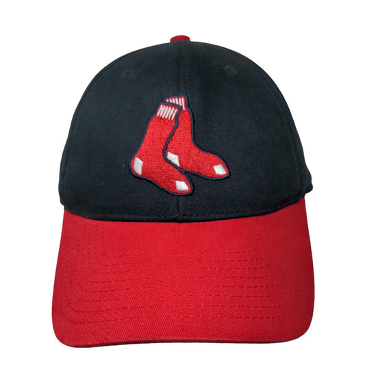 Fan Favorite Men's Strapback Hat Blue OSFA Embroidered Boston Red Sox Logo