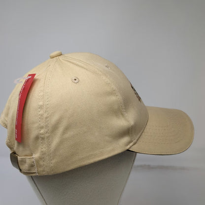 Hawaiian Headwear Baseball Cap Beige One Size Cotton Kauai Hawaii Slideback Hat