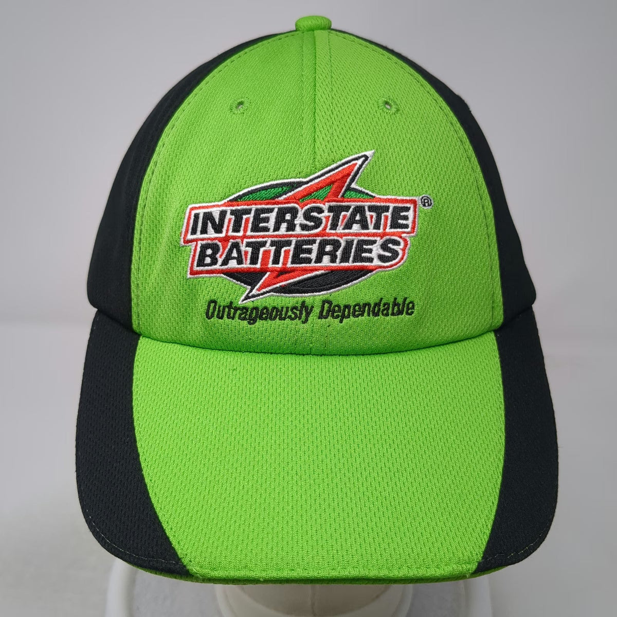 Interstate Batteries Baseball Cap Green Black One Size Team 11.18.20 Embroidered