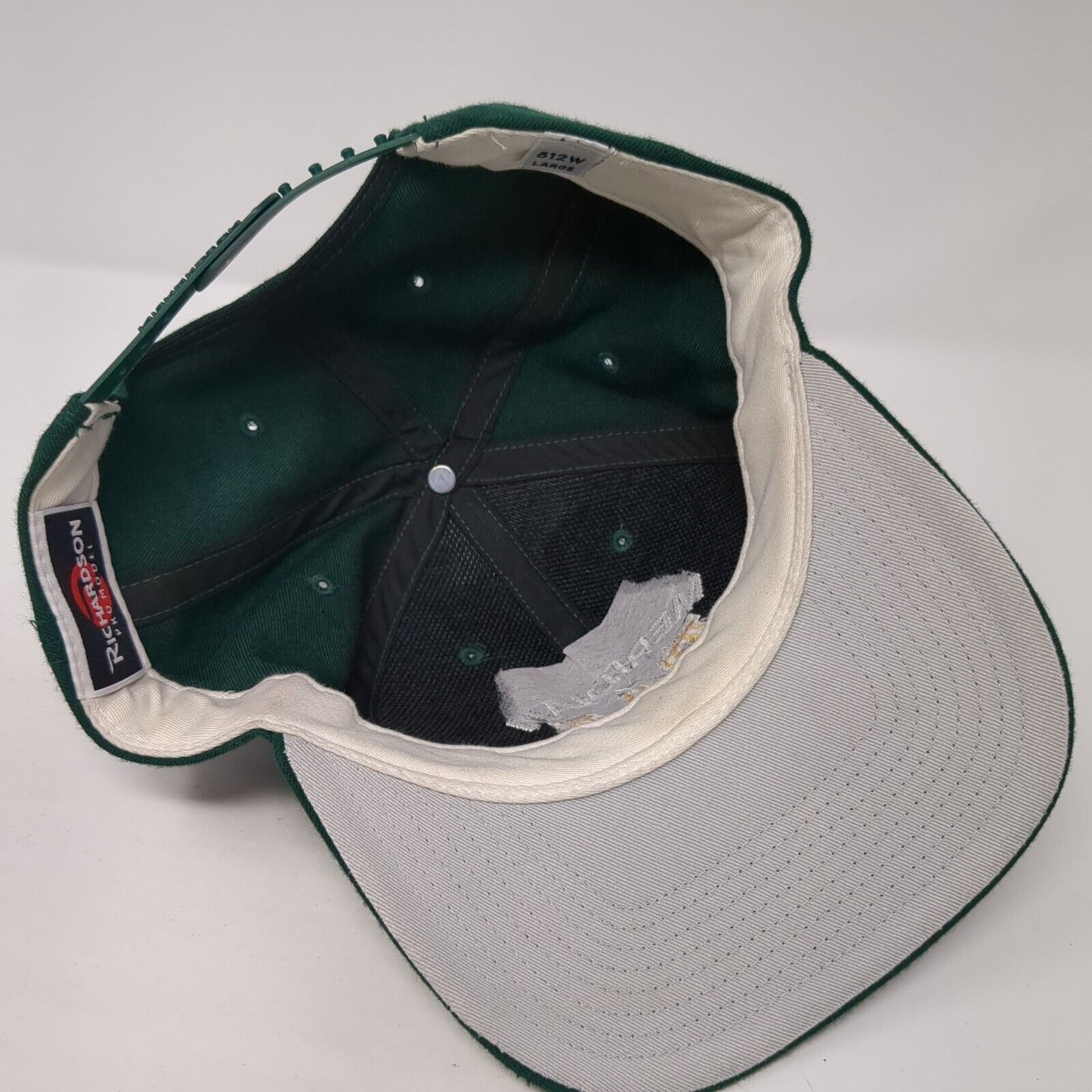 Meridian PAL Baseball Snapback Hat Green Large Adjustable Richardson