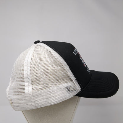 Framont Mod Pod Snapback Trucker Hat Black One Size Adjustable Mesh Back Rope