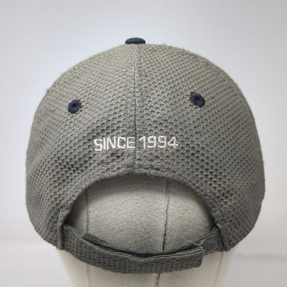 Quake City Caps Baseball Cap Black Gray One Size Strapback Idaho LHTAC T2 Hat