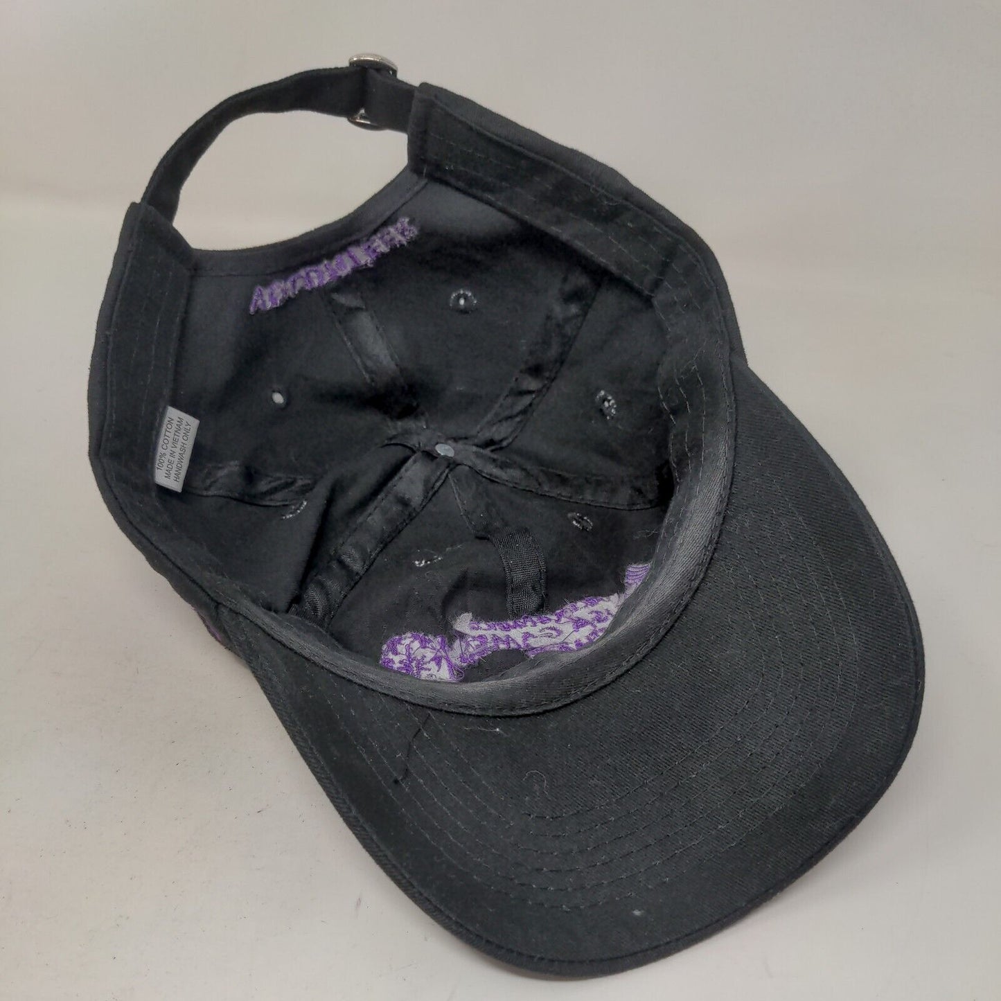 Special Olympics Men's Slideback Hat Black 2018 Seattle Volunteer Embroidered