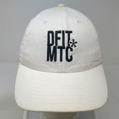 Fersten Worldwide White One Size Baseball Cap Hat DFIT MTC Embroidered Slideback