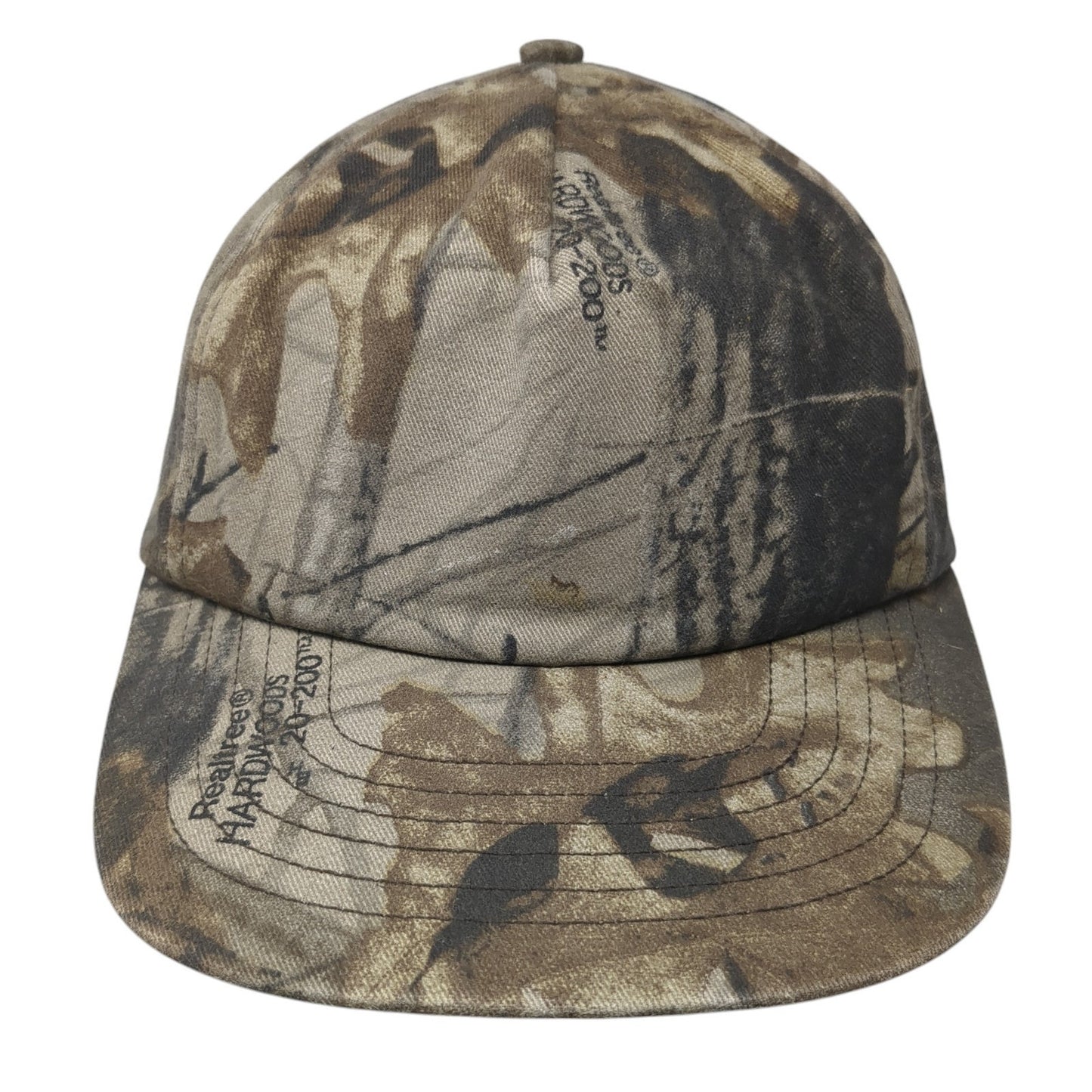 Realtree Hardwoods 20-200 Slideback Baseball Cap Multicolor One Size Camouflage